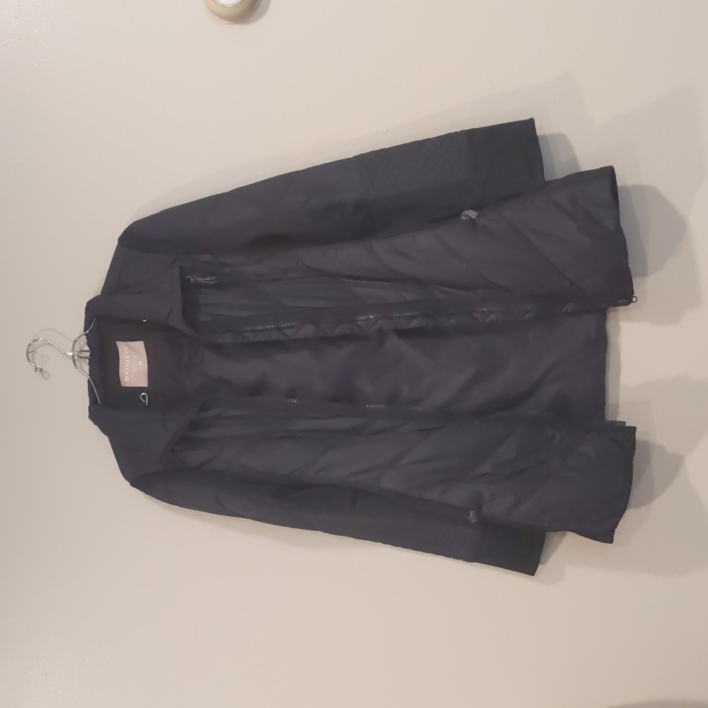 Athleta Black Rock Ridge Prima-loft Full-Zip Coat